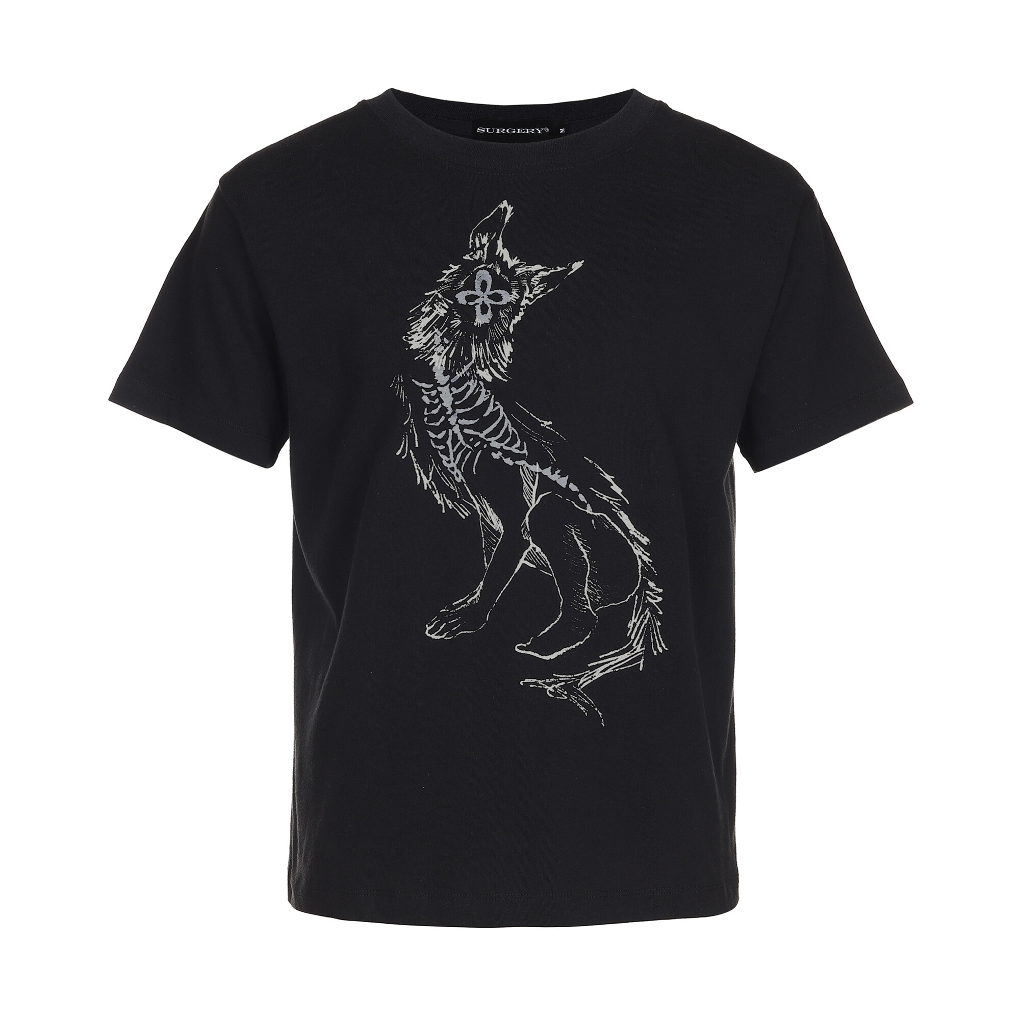 【SURGERY】 SURGERY CLOVER KIMERA T-SHIRTS : BLACK