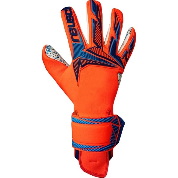 REUSCH ロイシュ 5670015 2290 アトラクト フリーゲル フュージョン ショッキングオレンジ/ブルー 9号 キーパーグローブ