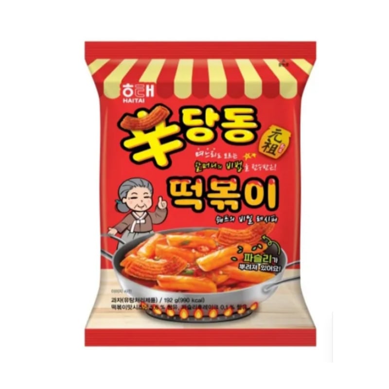 トッポッキスナック 110g 25袋 韓国屋台味 スパイシーお菓子