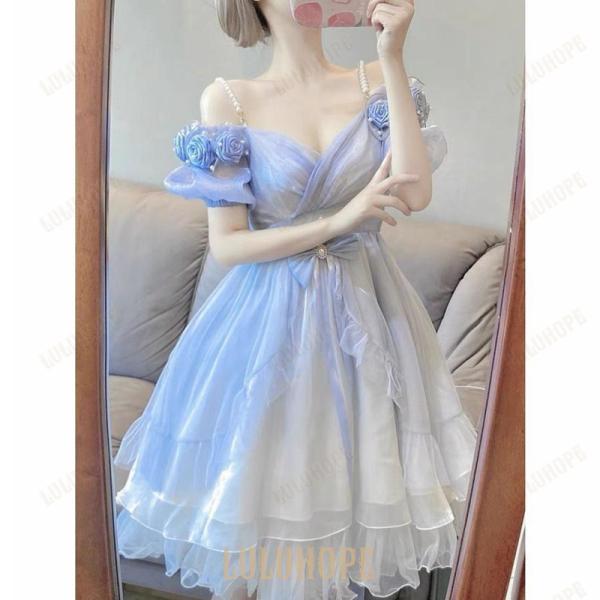 【新品/数量限定/セール】甘い　ワンピース　日常　写真　舞台　変装 トップス 萌え レディース ゴスロリ ファッション　変 5,704円