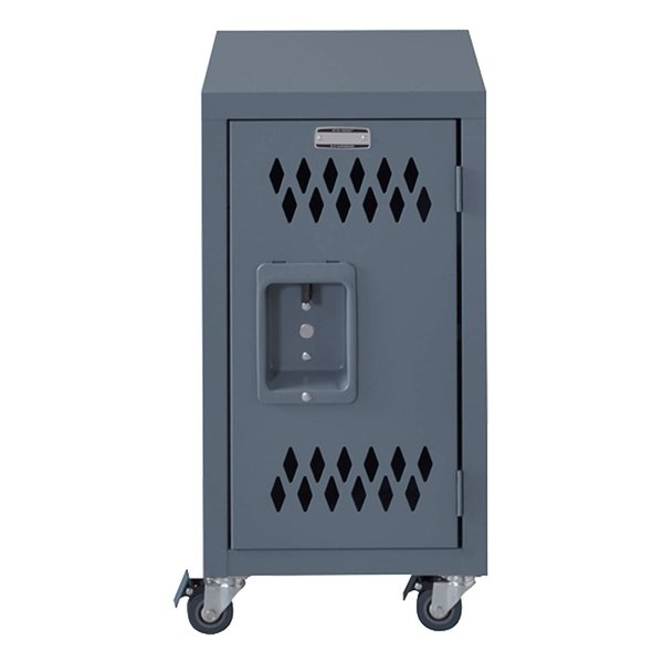 ロック スチールチェストS グレー W30.5×D38.5×H60 TPN-40GY