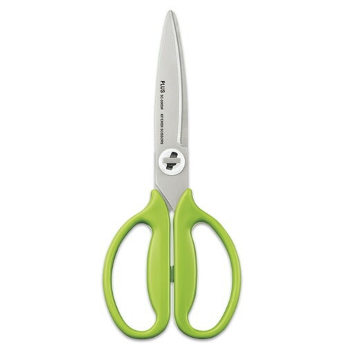 （まとめ買い）はさみ フィットカットカーブ 料理はさみ グリーン SC-200SW [x3]