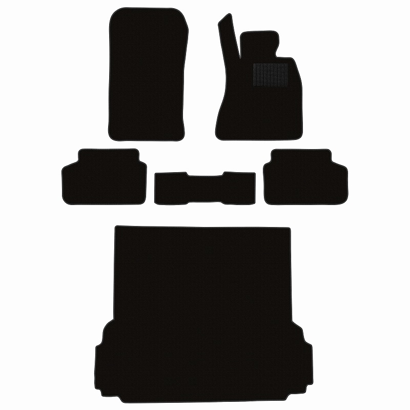 BMW 5シリーズ G31 ツーリング フロアマット + トランクマット(ラゲッジマット) [16色から選択]