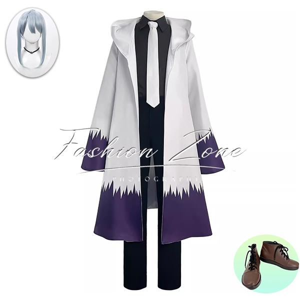 マッシュル-MASHLE- 風 アビス・レイザー Abyss Razor コスプレ衣装 ウィッグ 靴 cosplay ハロウィン 演出服 変装