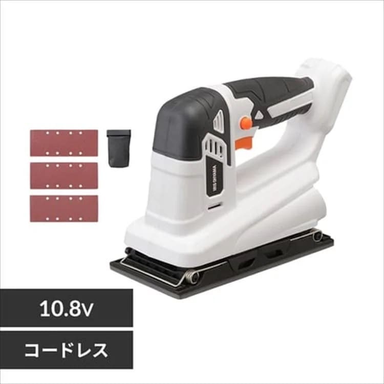 【公式】 充電式サンダー 工具 サンダ 小型 家庭用 本体 電動工具 研磨 DIY オービタルサンダー 電動 オービタルサンダ 10.8Ｖ JSD919-Z メガ割