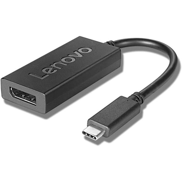 Lenovo USB Type-C - DisplayPort アダプター 4X90Q93303 レノボ 最大 解像度 3840×2160 60Hz HDCP 対応 純正