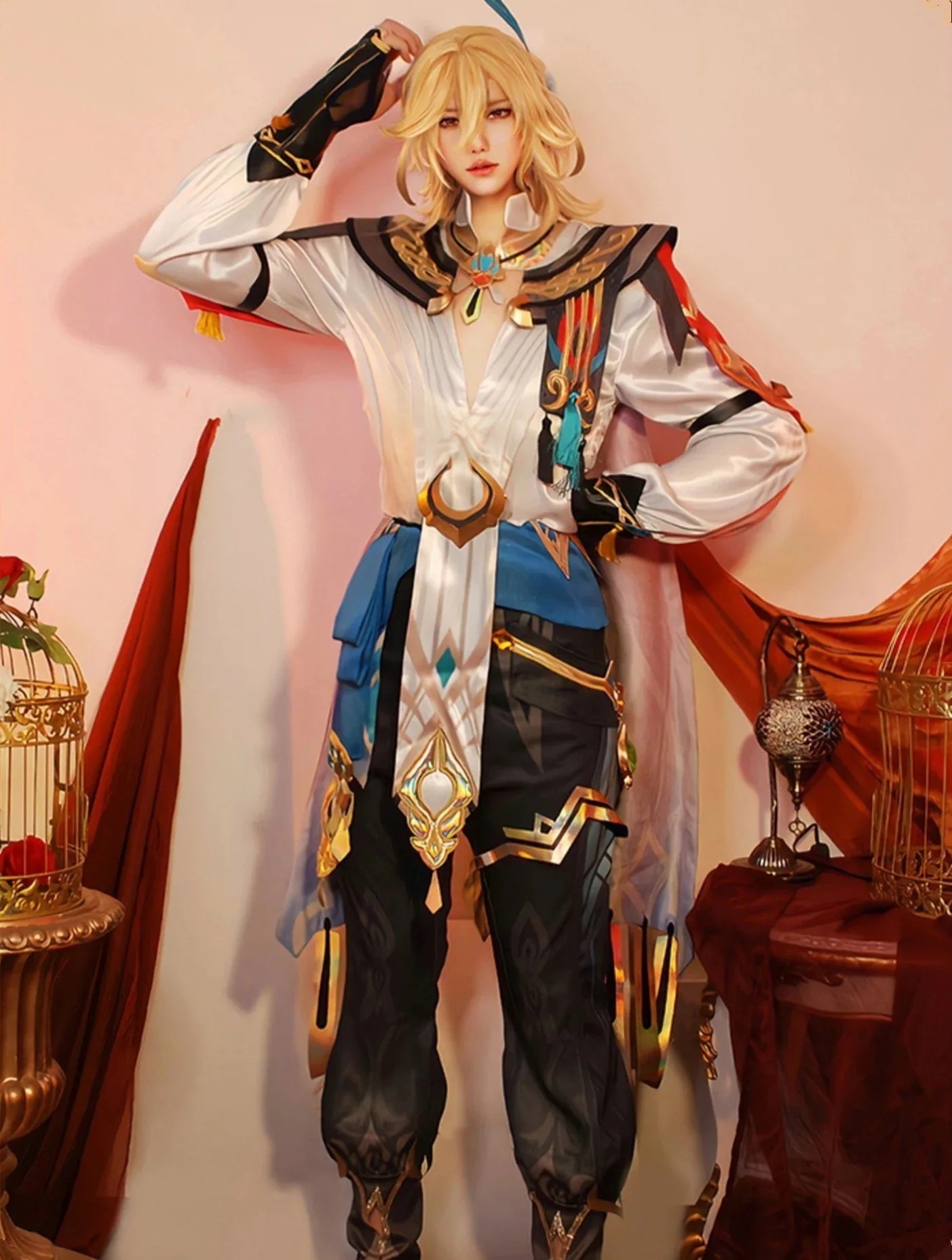 コスチューム コスプレ衣装 カーヴェ げんしん 原神 スーツ ハロウィン 年新作入荷コスプレ