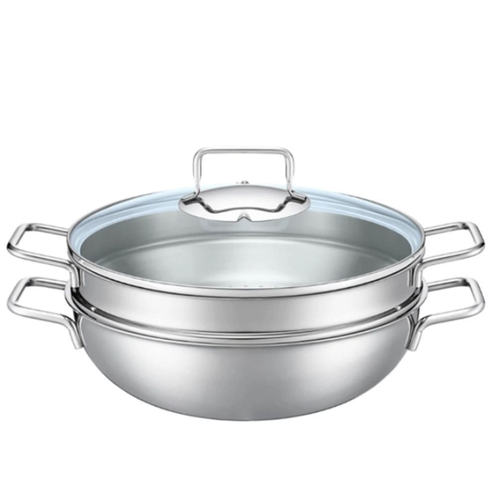 Cookever ステンレススチール バラエティ中華鍋 28cm[並行収入]