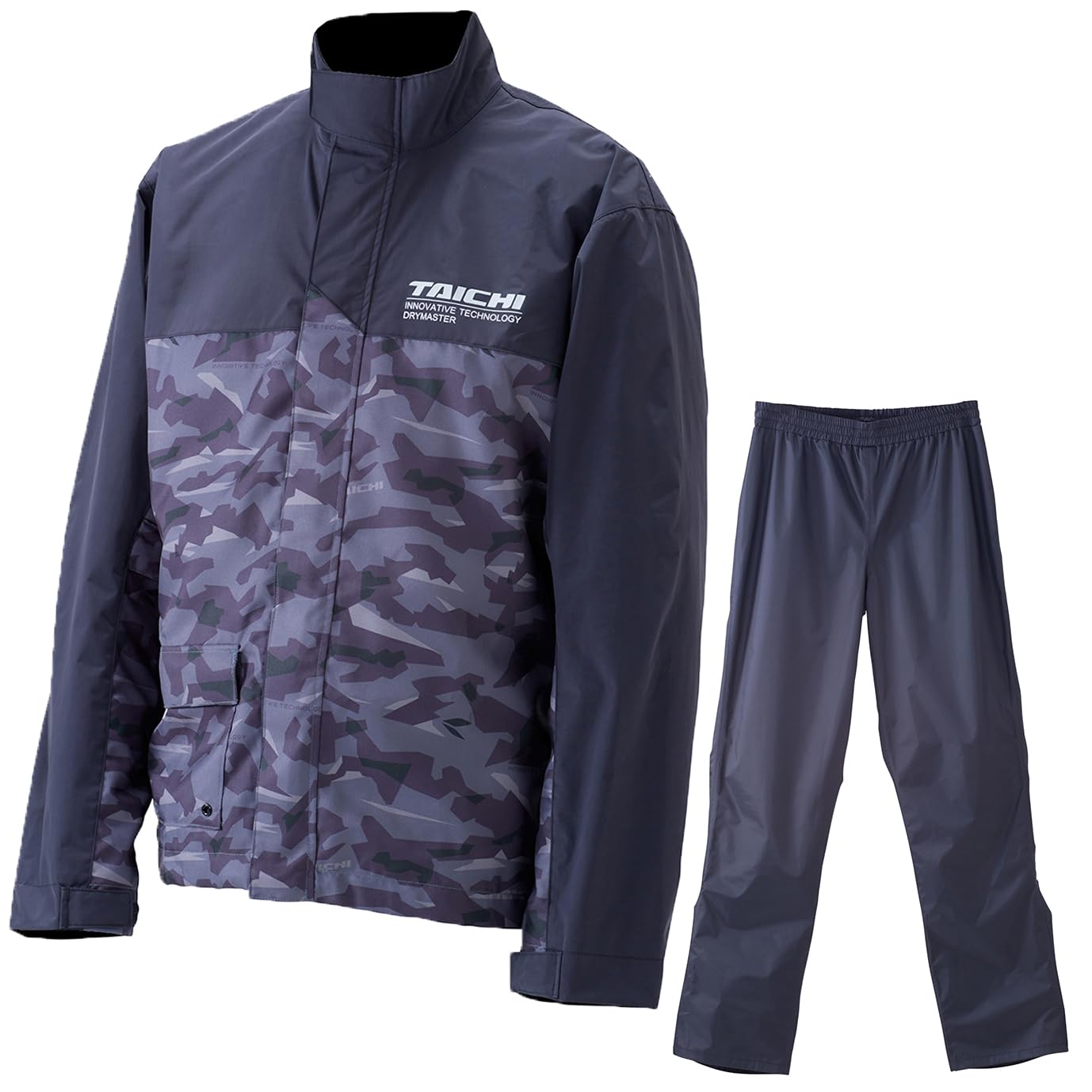 TAICHI RSタイチ(RS バイク用 レインウエア 上下セット 防水 撥水 DRYMASTER レインスーツ RSR048 URBAN CAMO S