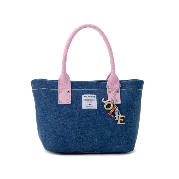 ジョリージョリ トートバッグ JJ-2017003-004 ブルーピンク