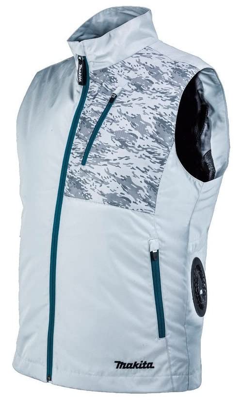 マキタ 充電式ファンベスト 高撥水・透湿性生地 グレー L FV212DZ