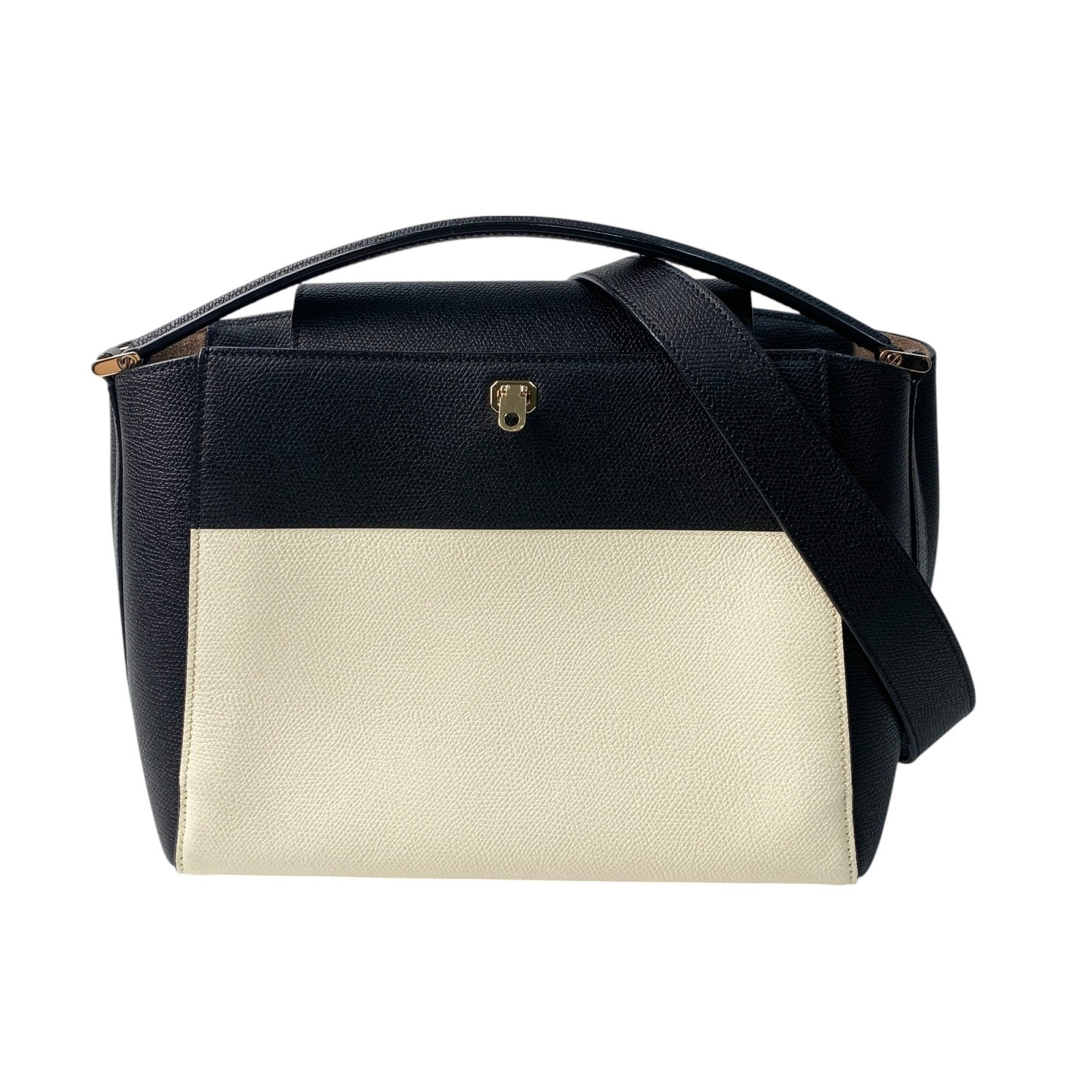 美品 ヴァレクストラ Valextra レディース ブレラ 2wayショルダーバッグ ハンドバッグ