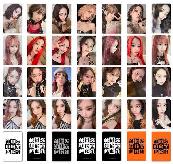 Qoo10] AESPA『Dirty Work』特典カ