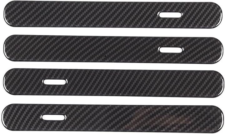 互換品 ランドローバーレンジローバースポーツ/ヴォーグ 2023 2024年 ドアハンドル保護カバー 車外ドアアクセサリー ドアハンドルパネル 車種専用設計 (カーボンファイバーパターン)