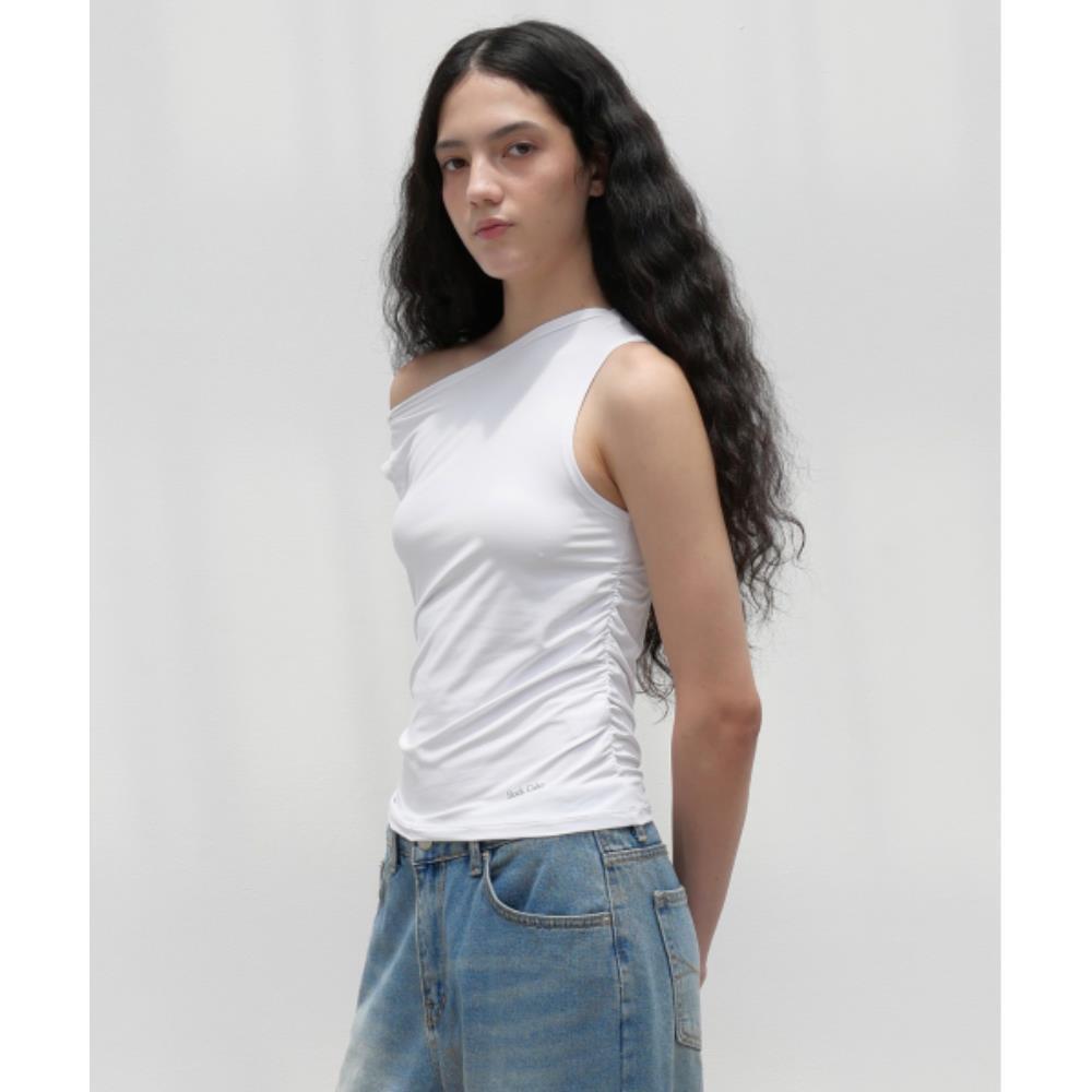 ROCKCAKE Drop Shoulder Twist Top White RC25TP21500WH