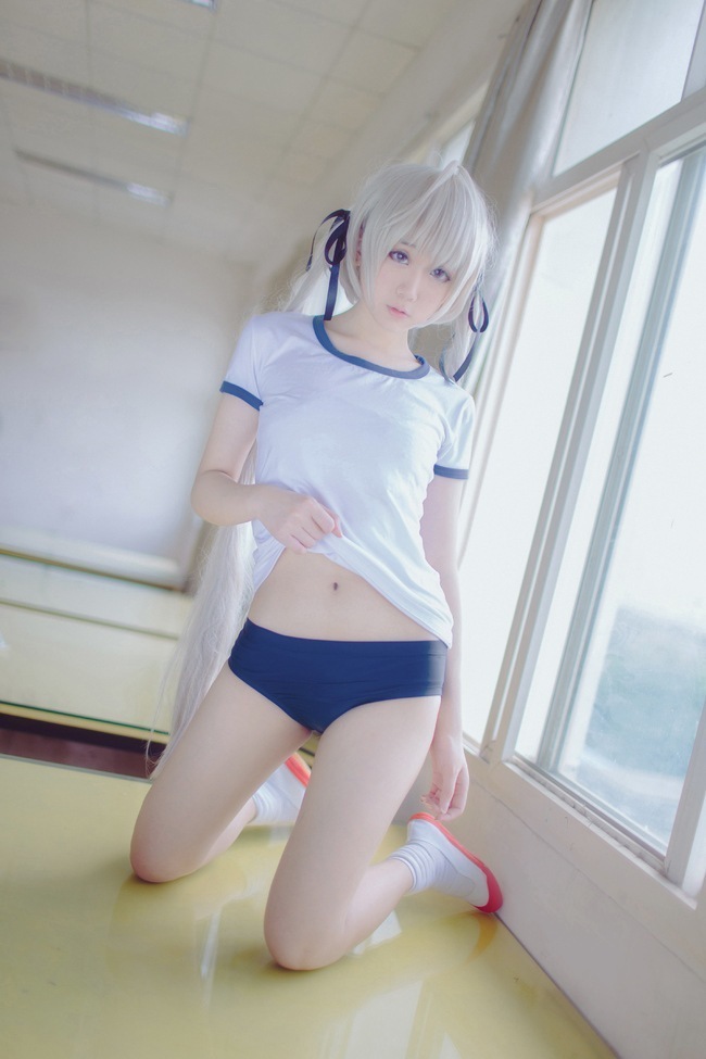 K1094縁の空春日野穹コスプレ服穹妹服体操服