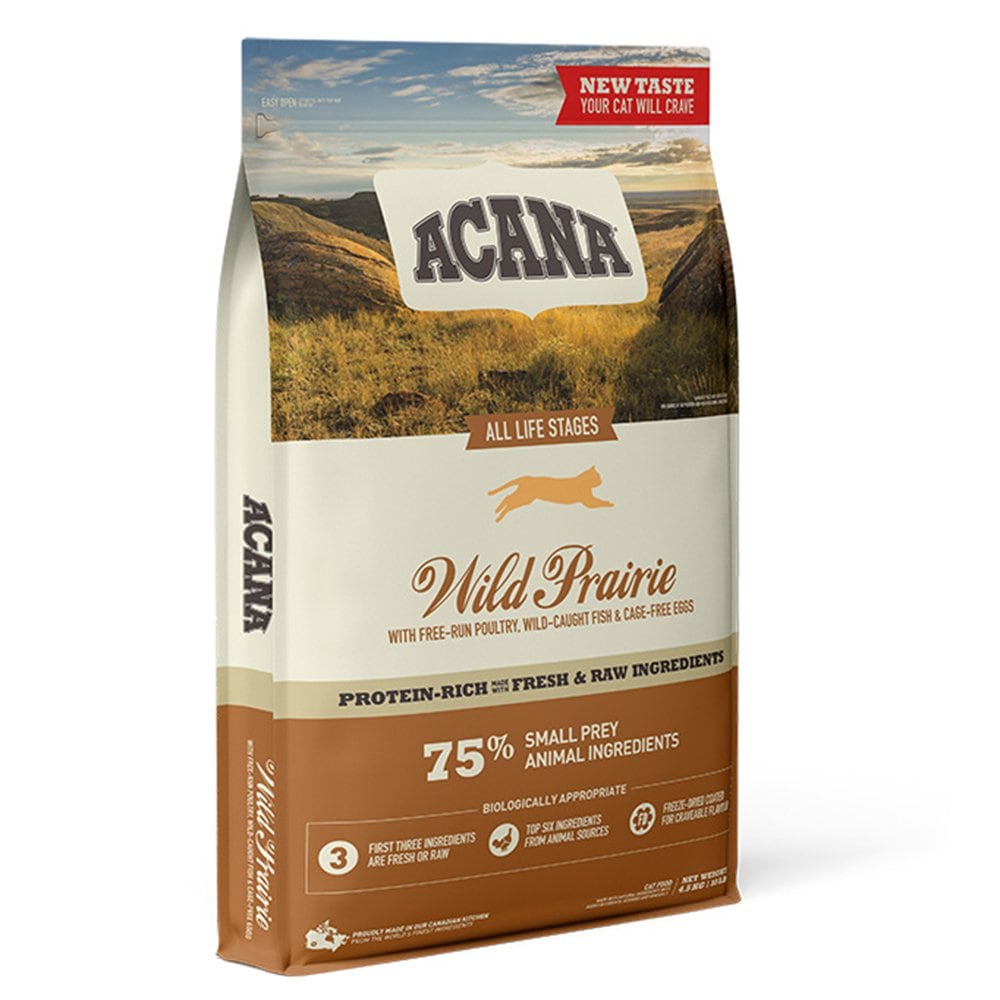 キャットフード　ワイルドプレイリーキャット　４．５ｋｇ　正規品　ＣＲＣ35―12―05―10―00