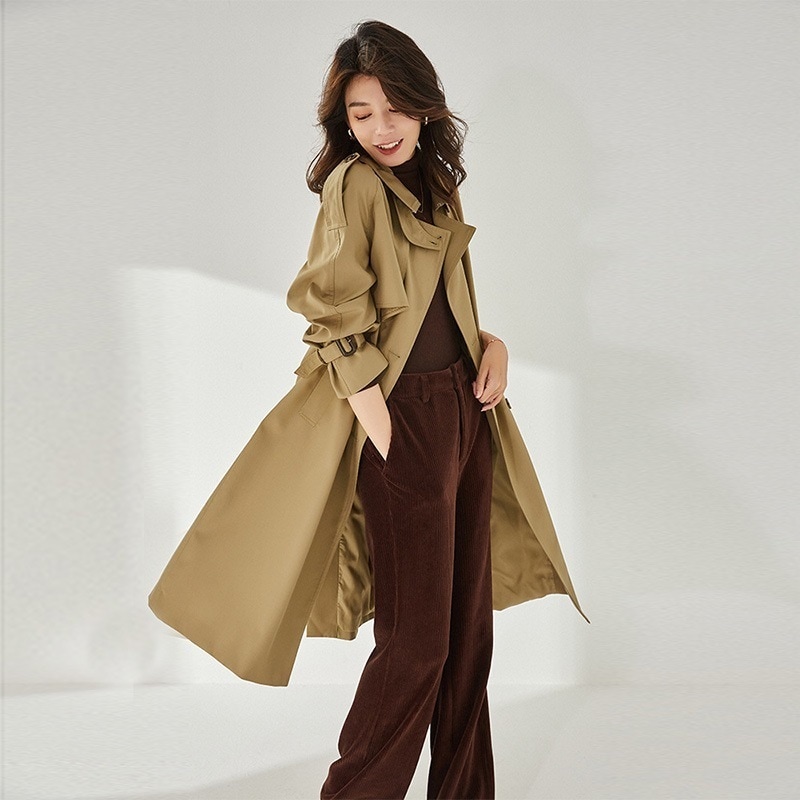 24秋の新スタイルシッククラシック欧米通勤痩せ見えデイリーカジュアルミディアムパーカー1 3301 13,259円