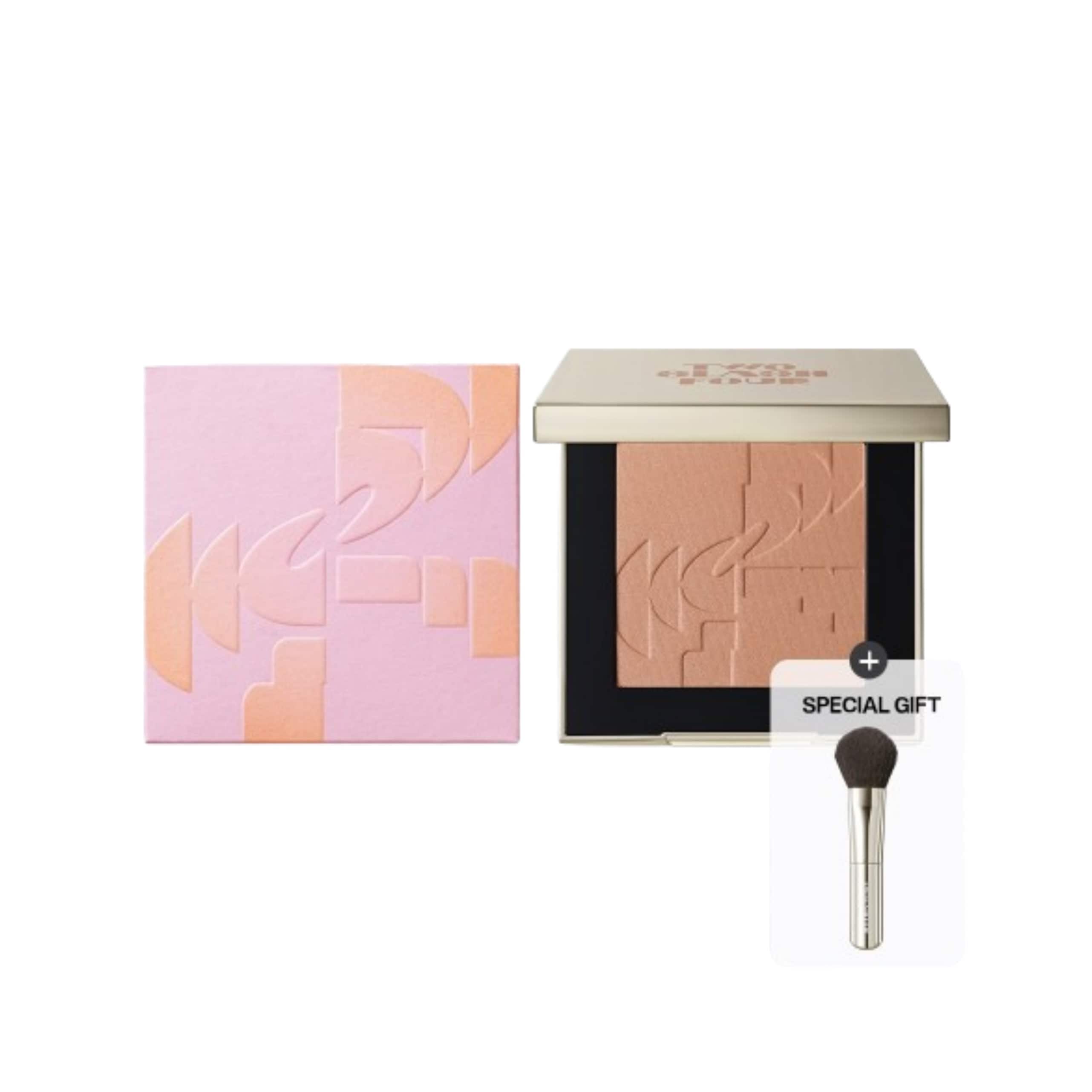 [24SS/New] オールオーバー フェイス ブラシ 配 ベージュ