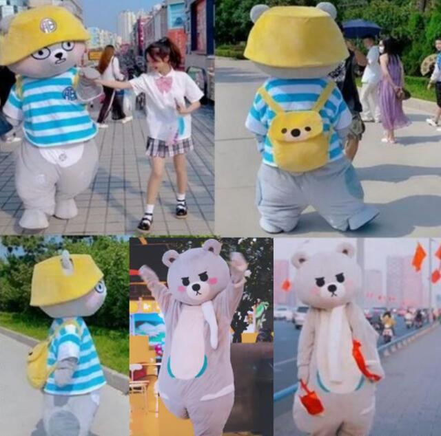 大人気コスチューム パンダーの着ぐるみ　人形服　着ぐるみ　コスプレ衣装　COSステージパフォーマンス服 男女かわいいハッピーベア人形の服　セット