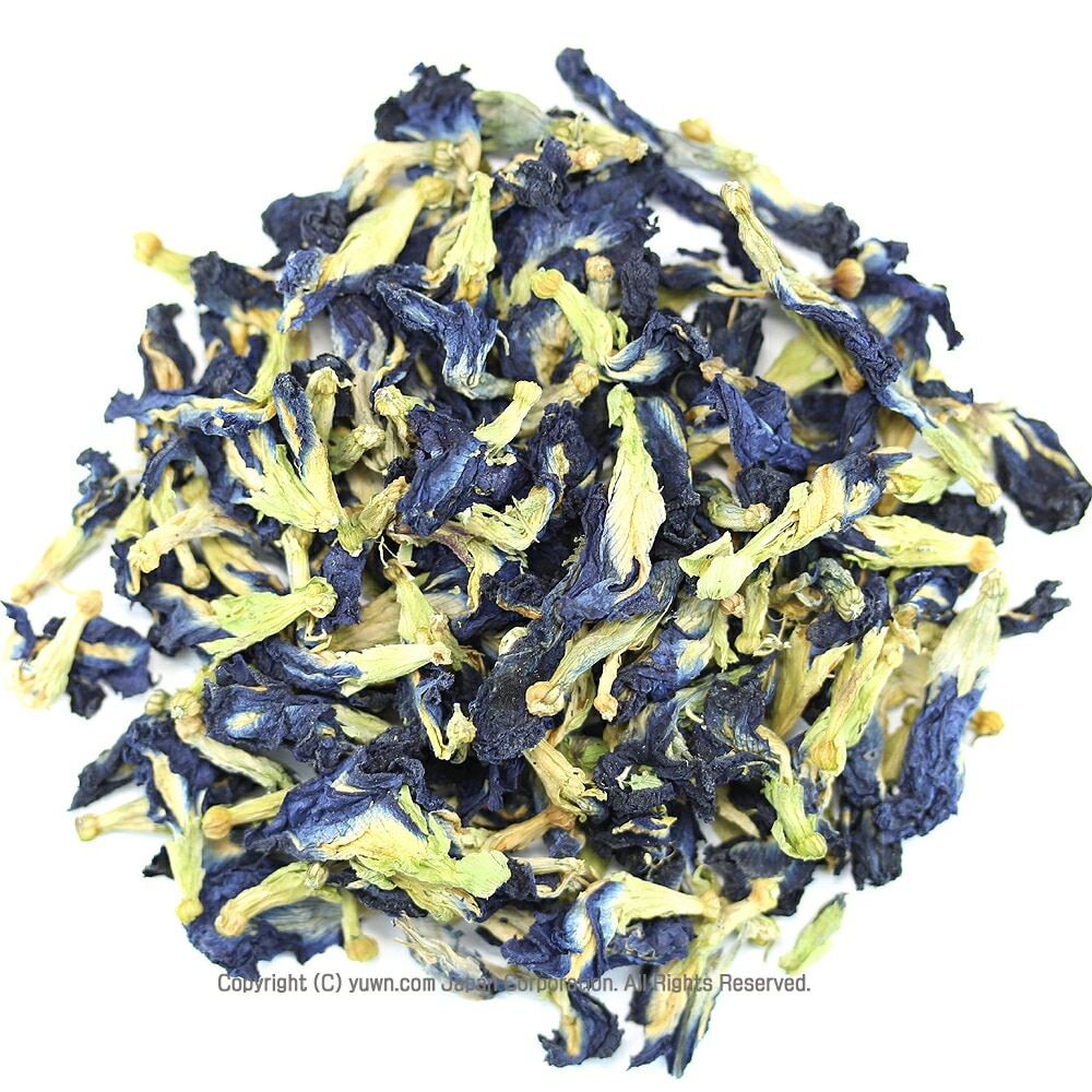 バタフライピーティー お茶 青色のハーブティー たっぷりサイズ200g 青いハーブティー 小学生夏休み自由研究 チョウマメ お茶バタフライピー茶