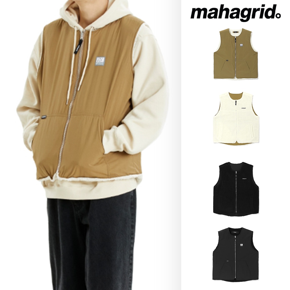 [mahagrid] BASIC REVERSIBLE VEST 13,728円