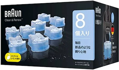 他サイト： 99.9%除菌 アルコール洗浄液 8個入 メンズシェーバー用 CCR8 CRの商品画像