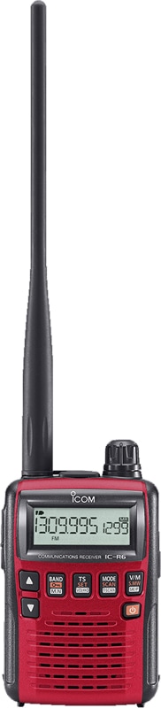 アイコム IC-R6#71(RED) レシーバー ICR671RED