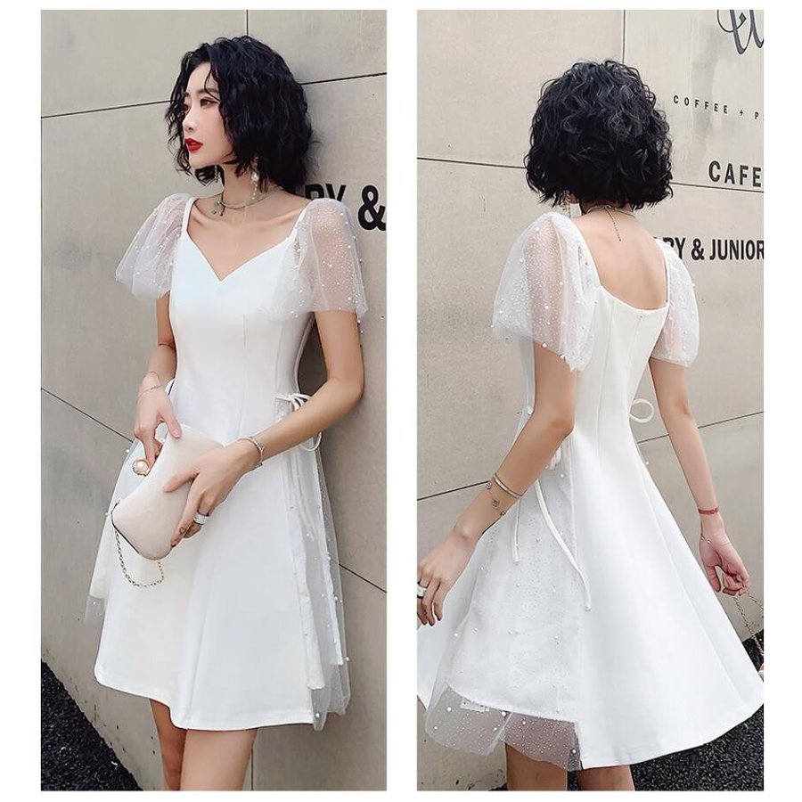 ウエディングドレス セクシー 結婚式ドレス パーティードレス プレゼント aライン 20代 30代