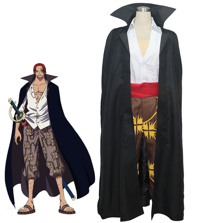 ONE PIECE ワンピース 赤髪のシャンクス コスプレ衣装