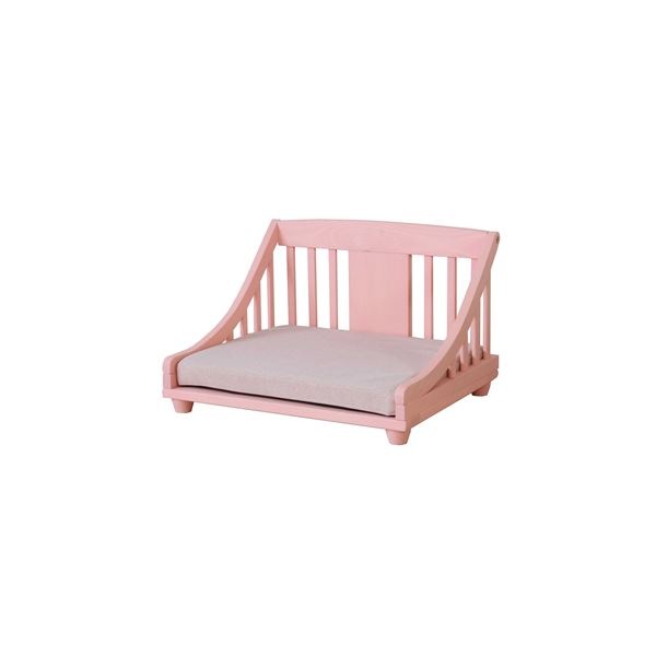 ドッグベッド giocoso Sサイズ ピンク マット付 組立品 17,120円