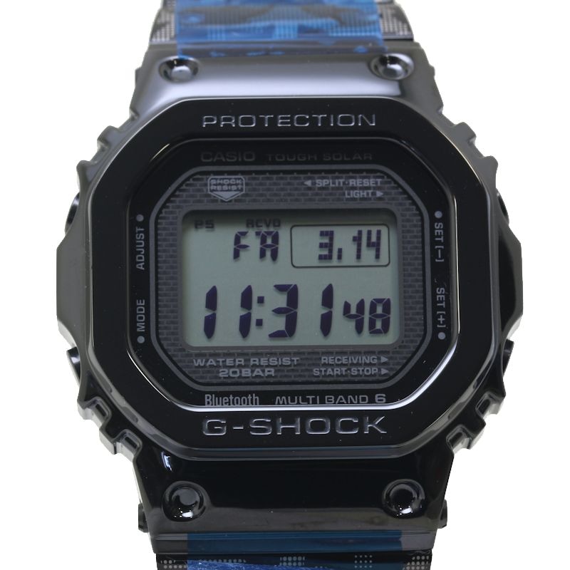 40周年限定モデル G-SHOCK×ERIC HAZE（エリック・ヘイズ）コラボ GMW-B5000EH-1JR ステンレススチール メンズ /39826 未使用【腕時計】