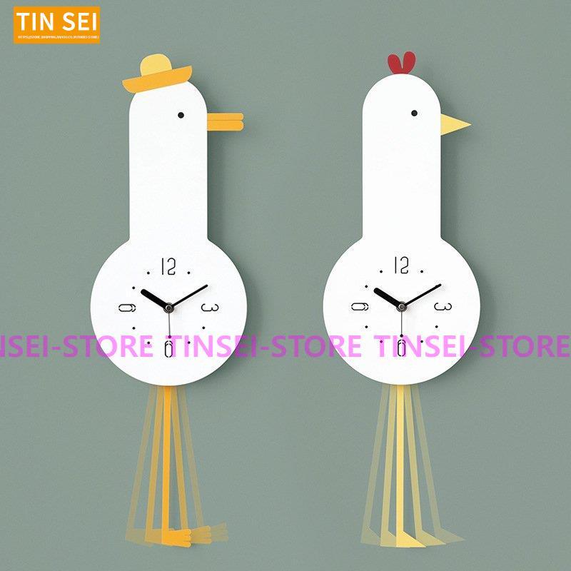 新モデル発売 壁掛け時計 掛け時計 時計 北欧 静音 非電波 おしゃれ 部屋飾り 子供 祝い 誕生日 かわいい ダック形 壁飾り 乾電池 静音 オシャレ 子供部屋 利用可能なポイント
