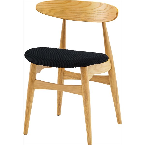 アッシュとコーデュロイのダイニングチェア 北欧 ナチュラル チェア ダイニング キッチン ダイニングキッチン