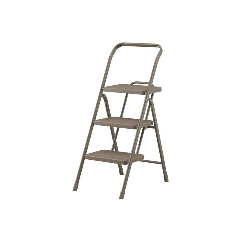 アイリスオーヤマ　IRIS OHYAMA　折りたたみステップ3段 チャコール　OSU3R