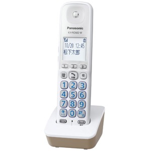 パナソニック KX-FKD602-W 漢字表示対応 DECT方式用増設子機（ホワイト） KXFKD602W