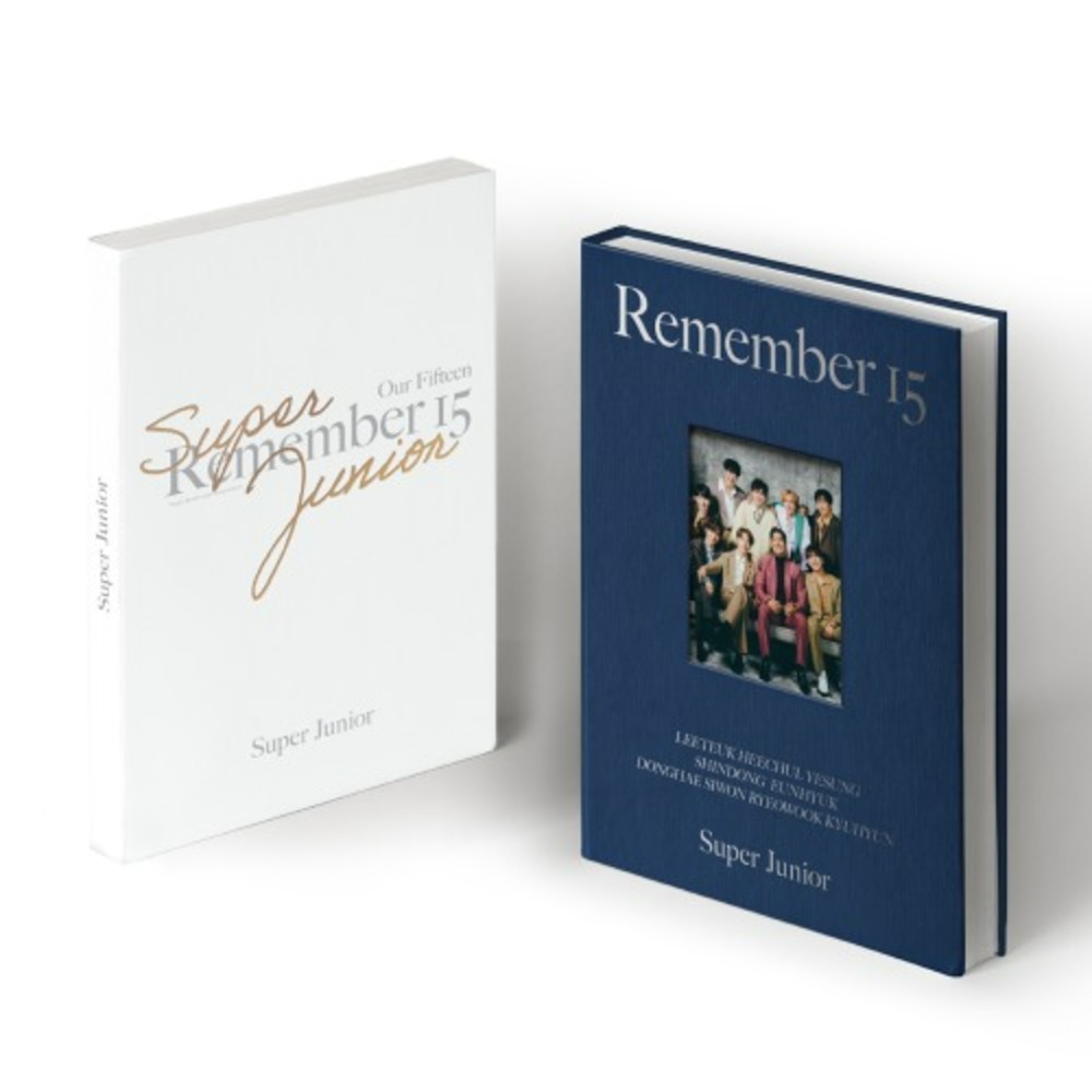 ( 未開封新品) スーパージュニア (Super Junior) - 15th Anniversary Photo Book (Remember 15)