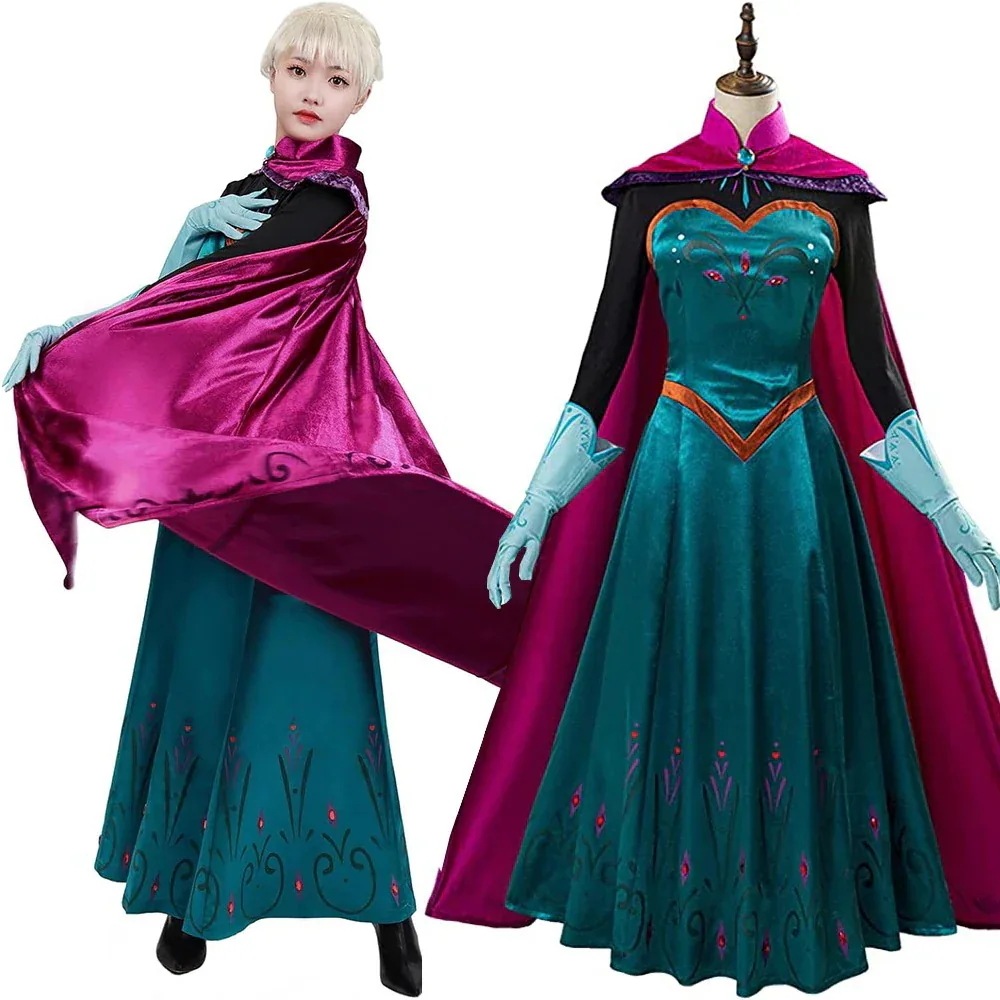 即納 在庫あり 激安 アナと雪の女王 アナ あな エルサ えるさ コスプレ 衣装 戴冠式 Elsa 大人 姫様 ドレス 演出服 ワンピース