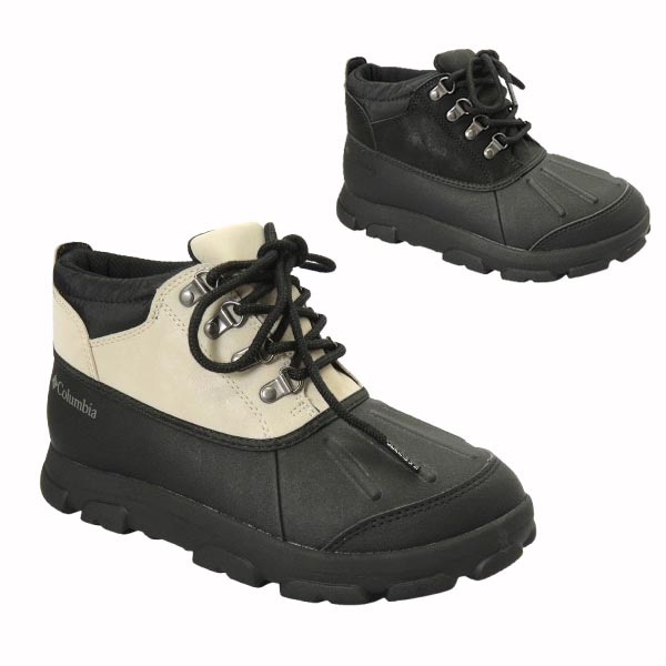 透湿防水 YU4947 スノーピア チャッカ オムニテック columbia snowpia chukka omnitech BLACK(010) CANVAS TAN(247) 保温 ス
