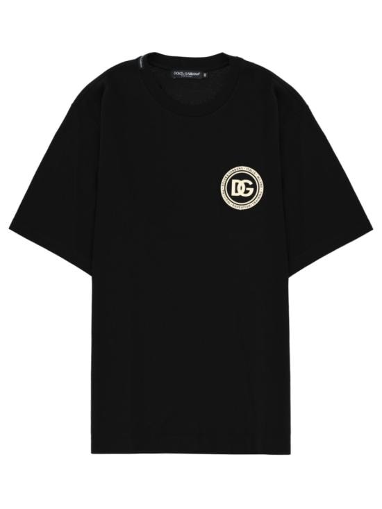 DOLCE & GABBANA Men T-Shirts G8PN9Z G7PZFN0000 Black