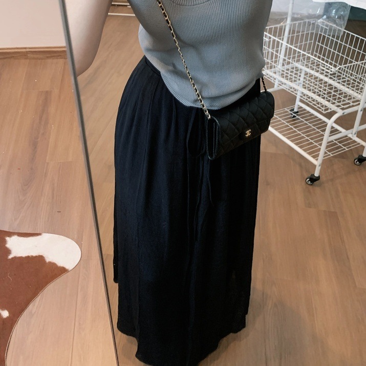 ボトムス スカート ロングスカート フレアスカート 揺れる ロング丈 ウエストゴム フレア かわいい 大人可愛い きれいめ カジュアル 上品 おしゃれ かっこい 大人女子 こなれ感 ラフ ルーズ 5,081円