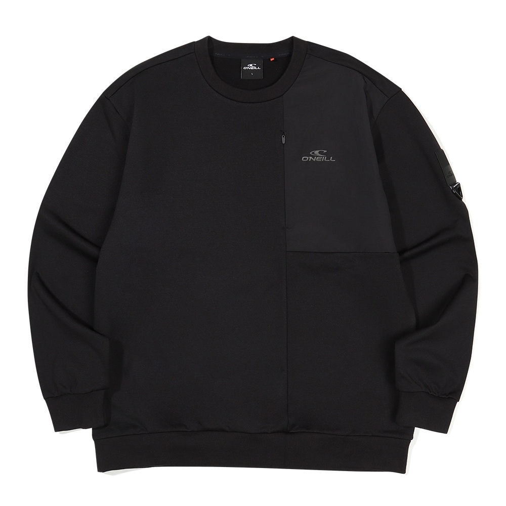 オニールメンズホセウーブンポケットハイブリッドスウェットシャツ OMTRM3110-199