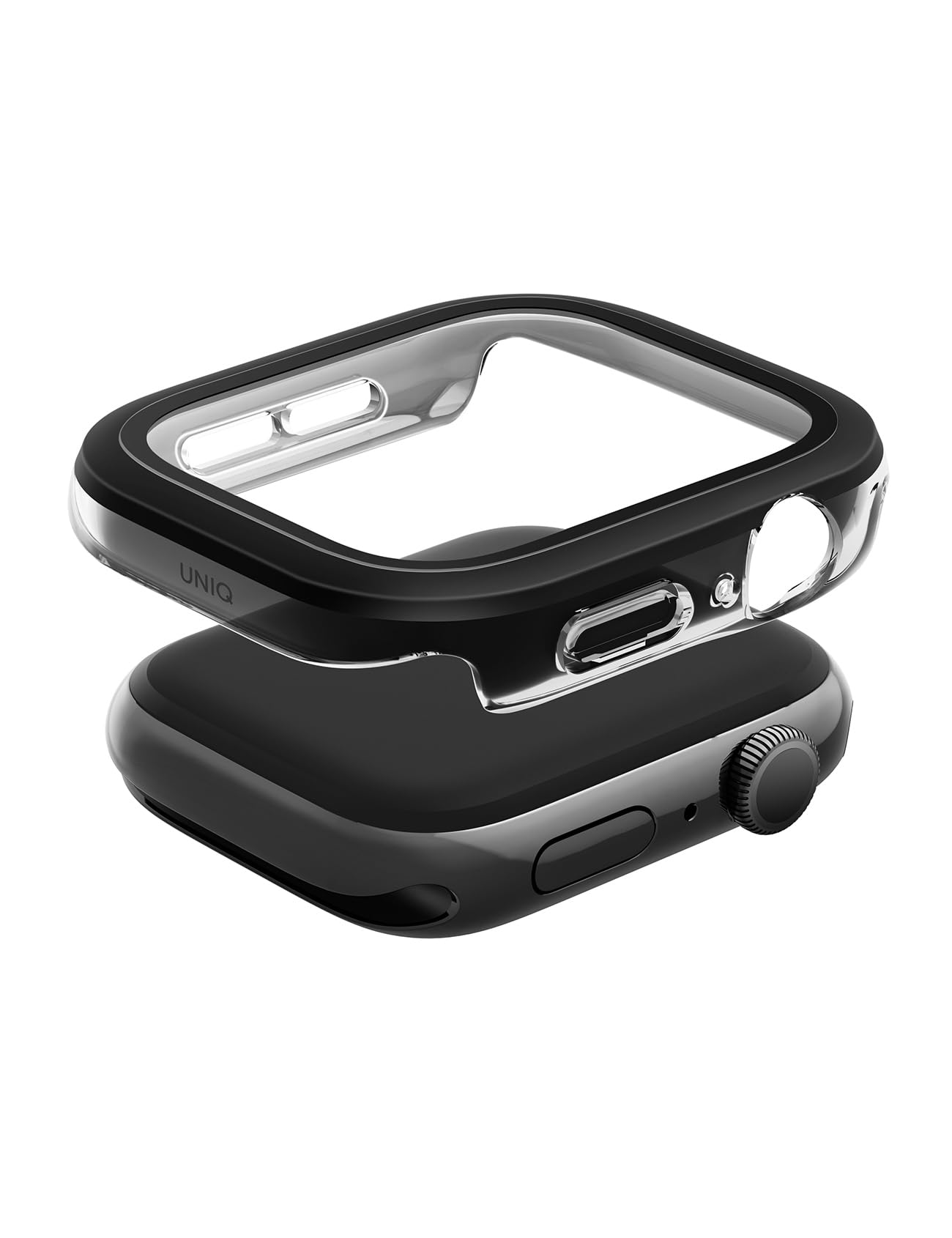 UNIQ Apple Watch ケース 42mm Apple Watch Series 10 対応 硬度9H ガラススクリーン PCバンパー アップルウォッチ 日本正規代理店販売 VOUTE (ジェ