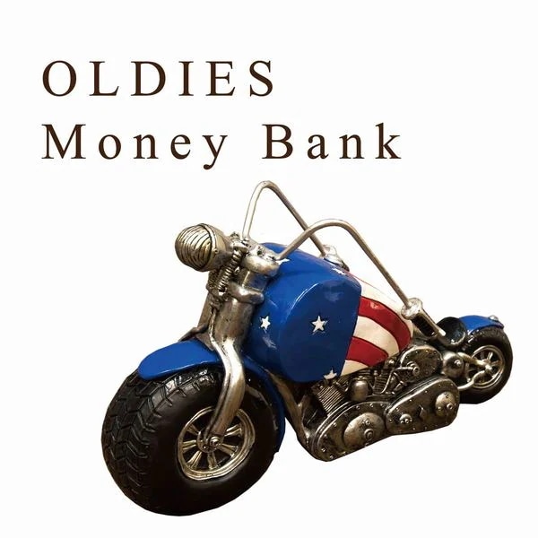 貯金箱 コレクション 趣味 手芸 オールディーズ マネーバンク USAバイク アメリカン雑貨 魅力的