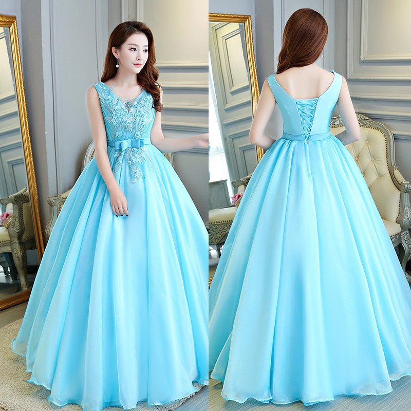 高品質 カラードレス パニエ付き ウエディングドレス ロングドレス パーティードレス 豪華 花嫁 礼服 結婚式 披露宴 謝恩会 二次会ドレス 人気のドレス