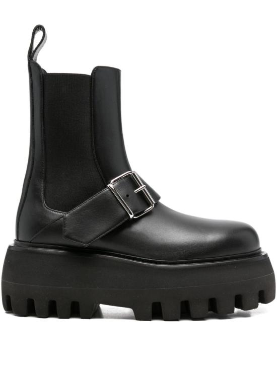 ALEXANDER MCQUEEN Women Boots 847956 WHAEX1000 Black