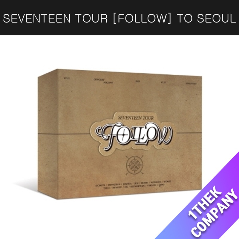 （Weverse特典／kakao特典）SEVENTEEN TOUR [FOLLOW] TO SEOUL DIGTAL CODE