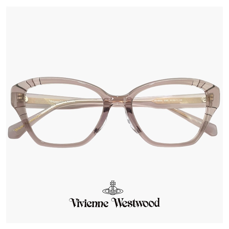 ヴィヴィアン ウエストウッド メガネ 40-0022 c02 51mm 眼鏡 レディース 女性 40-0022-2 フォックス キャットアイ 型 フレーム ダミーレンズ発送