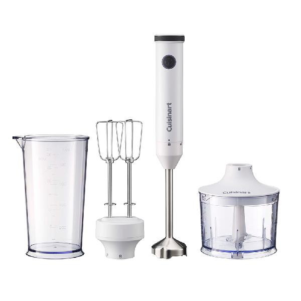 スリム&ライト マルチハンドブレンダー マッシャー付き ホワイト