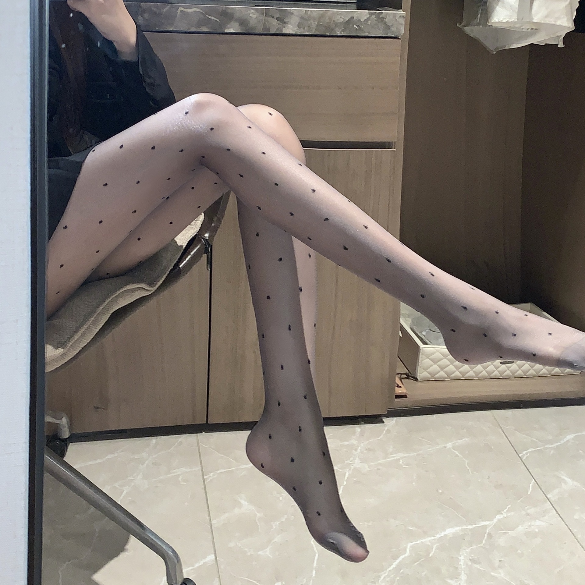 【1つ買うと10つ無料】ストッキンググレーブラックセクシーなコアリングシルクシルシンストッキングパンスト春と夏の女性純粋な欲望